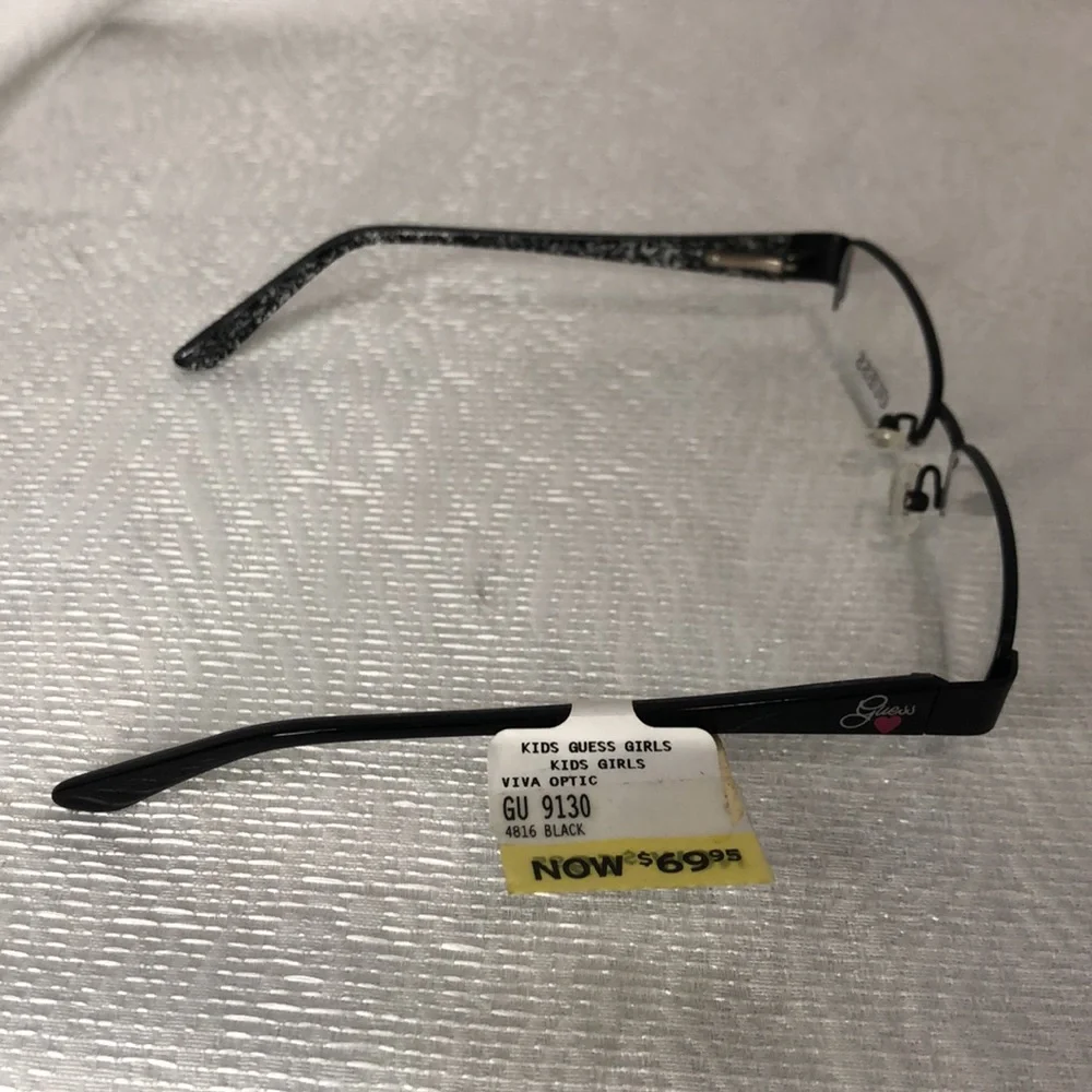 Guess girls viva optic Gu 9130 black eyeglasses frames